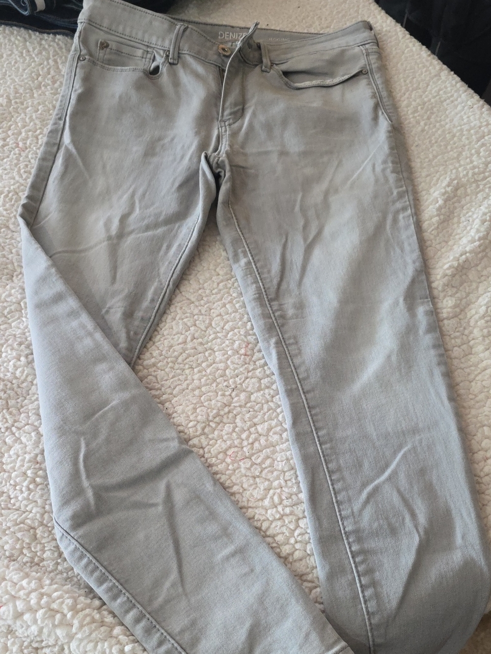 Levi's Denizen Light Gray Jeggings